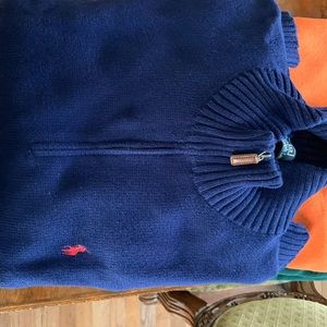 Men’s Polo Quarter Zip Sweaters—NWOT.  XL.